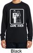 White Game Over Kids Dry Wicking Long Sleeve Shirt