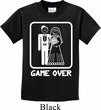 White Game Over Kids Shirt