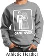 White Game Over Kids Sweatshirt