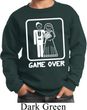 White Game Over Kids Sweatshirt