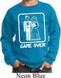 White Game Over Kids Sweatshirt