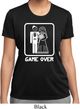White Game Over Ladies Moisture Wicking Shirt