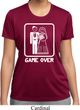 White Game Over Ladies Moisture Wicking Shirt