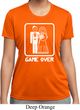 White Game Over Ladies Moisture Wicking Shirt