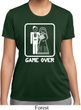 White Game Over Ladies Moisture Wicking Shirt