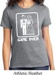 White Game Over Ladies Shirt