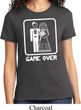 White Game Over Ladies Shirt