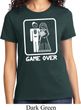 White Game Over Ladies Shirt