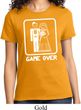 White Game Over Ladies Shirt
