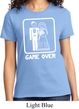 White Game Over Ladies Shirt