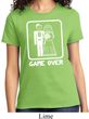 White Game Over Ladies Shirt