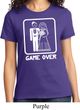White Game Over Ladies Shirt