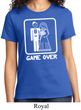 White Game Over Ladies Shirt
