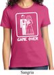 White Game Over Ladies Shirt