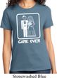 White Game Over Ladies Shirt
