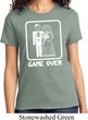 White Game Over Ladies Shirt