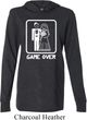 White Game Over Lightweight Hoodie Tee