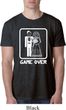 White Game Over Mens Burnout Shirt
