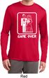 White Game Over Mens Dry Wicking Long Sleeve Shirt