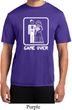 White Game Over Mens Moisture Wicking Shirt