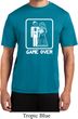 White Game Over Mens Moisture Wicking Shirt