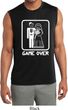 White Game Over Mens Sleeveless Moisture Wicking Shirt