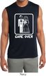 White Game Over Mens Sleeveless Moisture Wicking Shirt