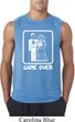 White Game Over Mens Sleeveless Shirt