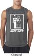 White Game Over Mens Sleeveless Shirt