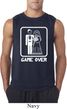 White Game Over Mens Sleeveless Shirt
