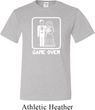 White Game Over Mens Tall Shirt