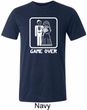 White Game Over Mens Tri Blend Crewneck Shirt
