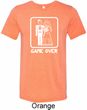 White Game Over Mens Tri Blend Crewneck Shirt