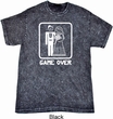 White Game Over Mineral Tie Dye Shirt