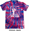 White Game Over Patriotic Tie Dye Shirt