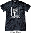 White Game Over Spider Tie Dye Shirt