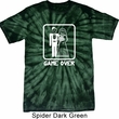 White Game Over Spider Tie Dye Shirt