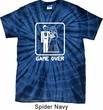 White Game Over Spider Tie Dye Shirt