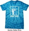 White Game Over Spider Tie Dye Shirt