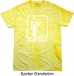 White Game Over Spider Tie Dye Shirt