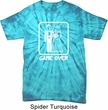 White Game Over Spider Tie Dye Shirt
