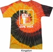 White Game Over Tie Dye Shirt