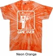 White Game Over Twist Tie Dye Shirt
