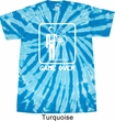 White Game Over Twist Tie Dye Shirt