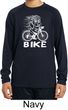 White Penguin Power Bike Kids Moisture Wicking Long Sleeve Shirt
