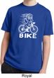 White Penguin Power Bike Kids Moisture Wicking Shirt