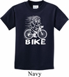 White Penguin Power Bike Kids Shirt