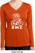 White Penguin Power Bike Ladies Dry Wicking Long Sleeve Shirt