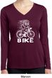 White Penguin Power Bike Ladies Dry Wicking Long Sleeve Shirt