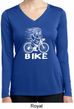 White Penguin Power Bike Ladies Dry Wicking Long Sleeve Shirt